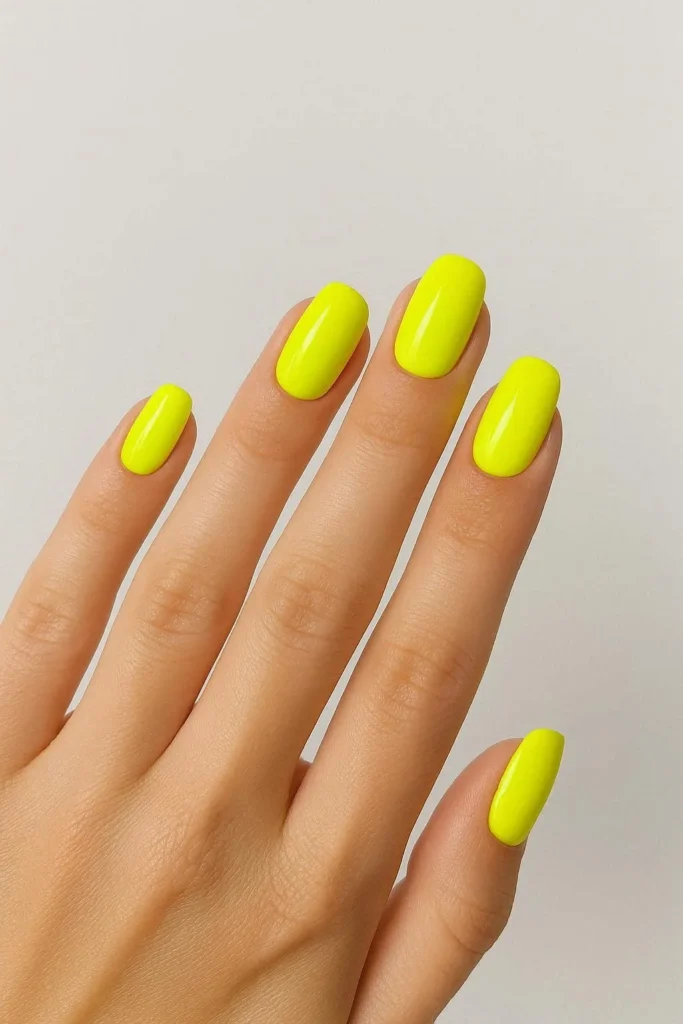  Neon coachella nails in bold electric colors for festivals