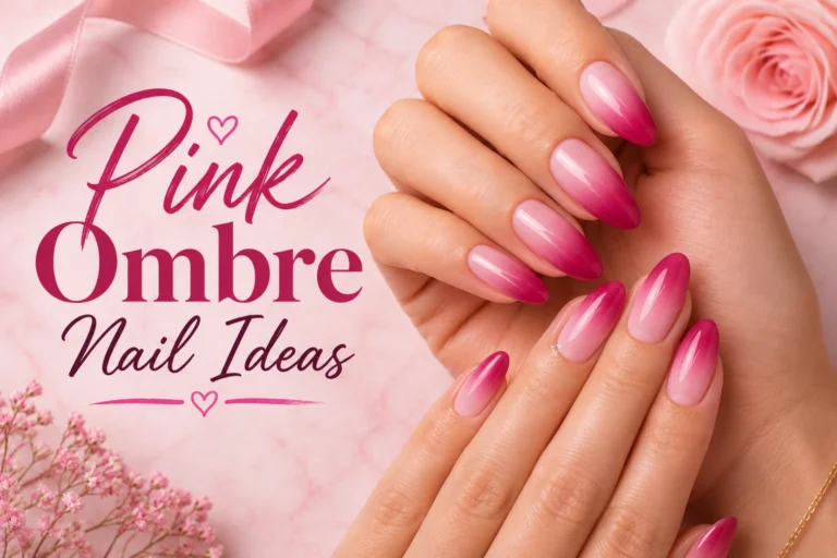 11 pink ombre nail ideas for a dreamy elegant manicure