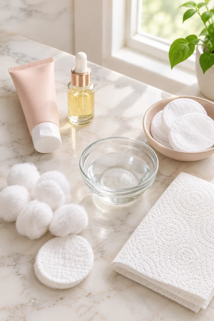 Home items used as nail polish remover alternatives